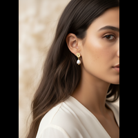 Conmé Örhängen Geneve Guld