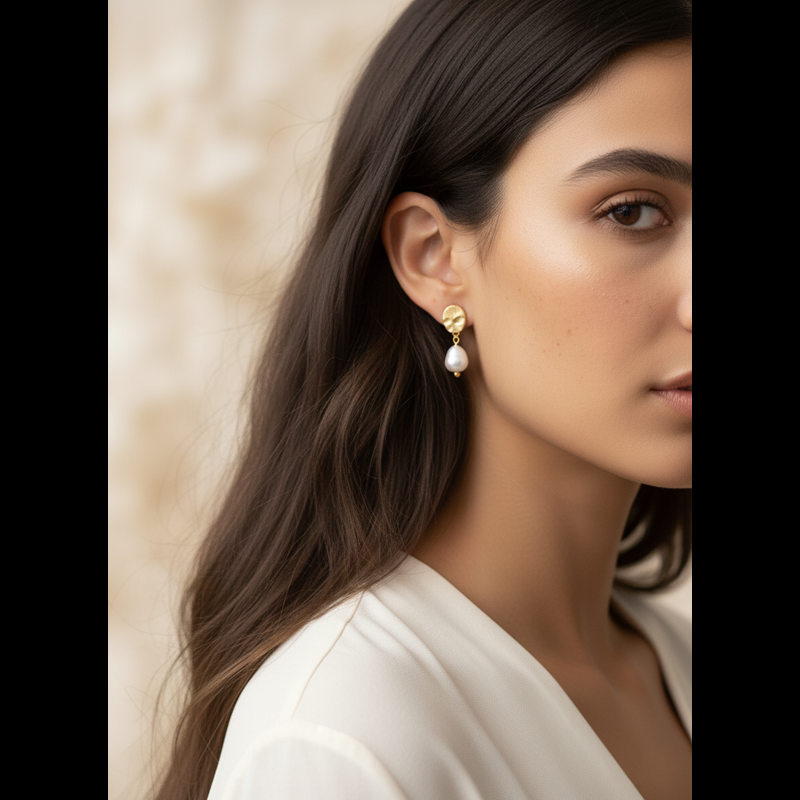 Conmé Örhängen Geneve Guld