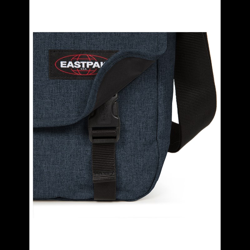Eastpak Skuldertaske Delegate + Blå/sort 17" 5