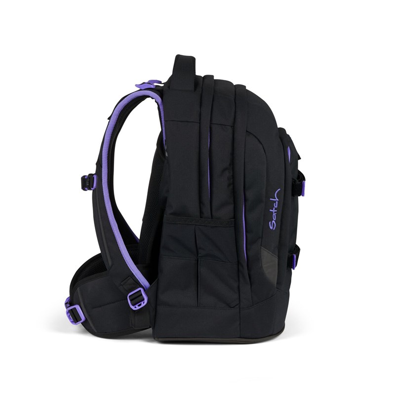 Satch Skoletaske Pack PurplePhantom Lilla/sort 3