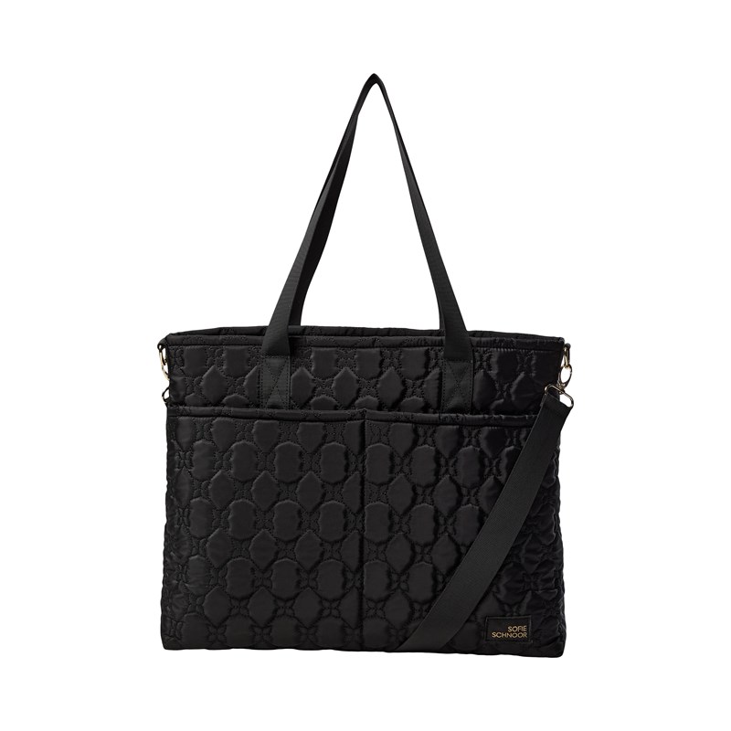 Sofie Schnoor Shopper Tote BettySY Guld/Svart 1