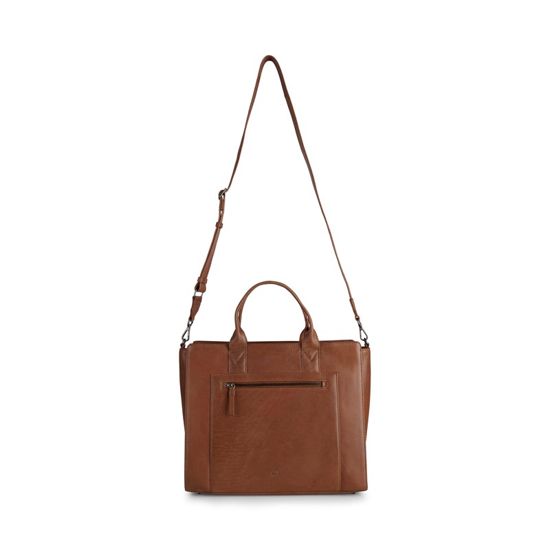 MARKBERG Arbejdstaske Raze Antique Kastanje 15" 6