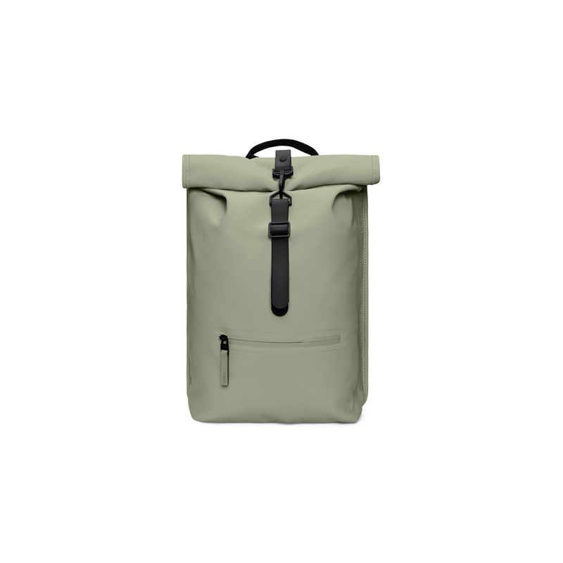 RAINS Ryggsäck Rolltop Rucksack Khaki grön 1