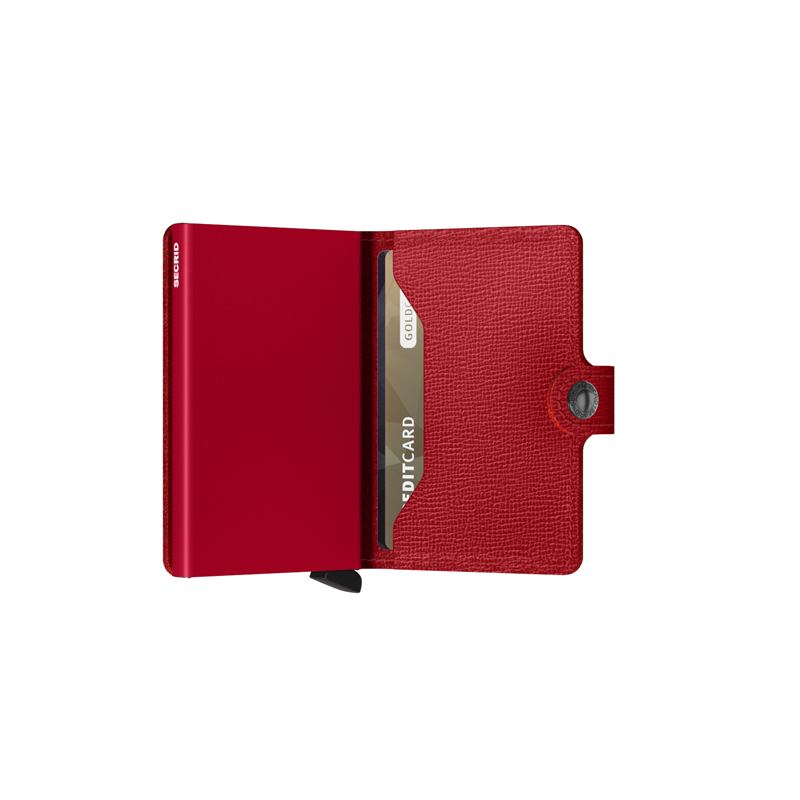 Secrid Korthållare Mini Wallet Röd 4
