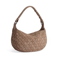 MARKBERG Skuldertaske Musembg Weave Mocca Brun 1