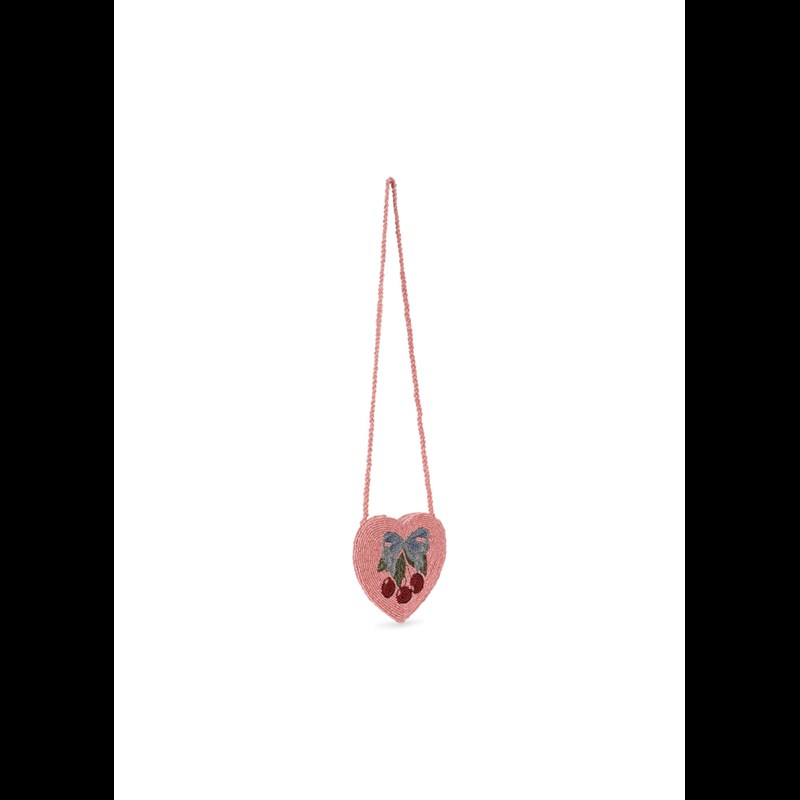 Konges Sløjd Taske Perle Heart Lyserød 3