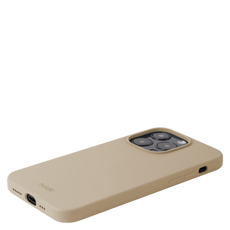 Holdit Mobilcover Latte Beige Beige iPhone 14 Pro 4