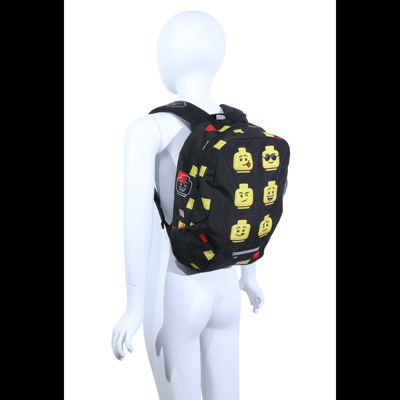 LEGO Bags Børnehavetaske Faces Sort/Gul 6