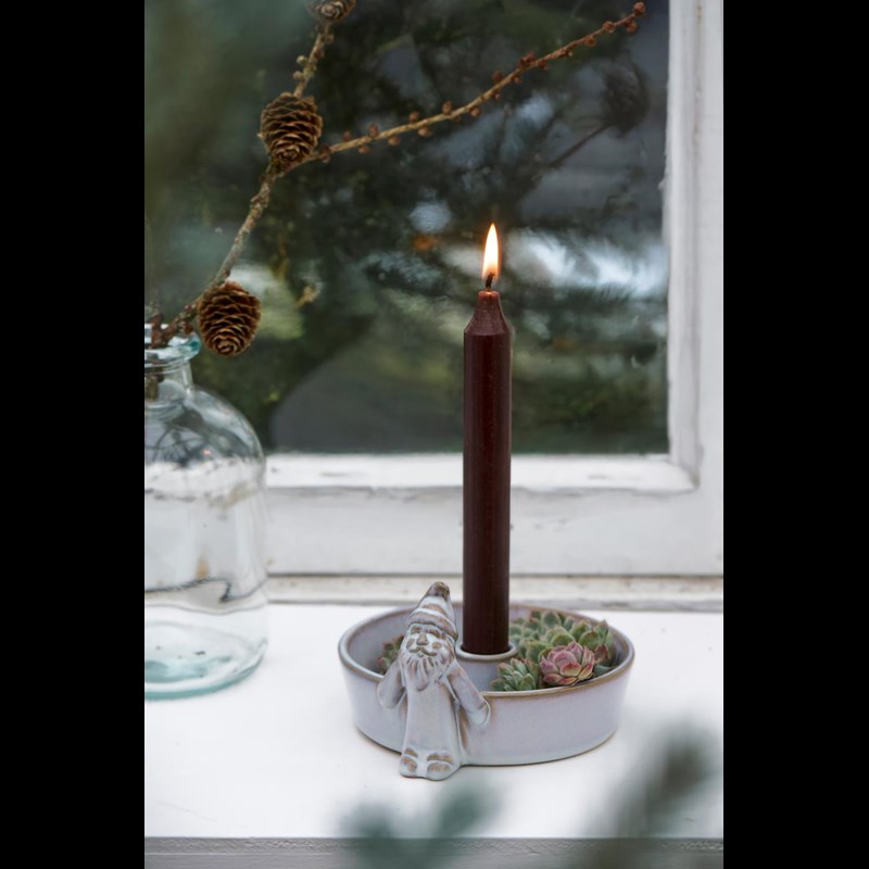 Ib Laursen Ljusstake Tomte Vit 2