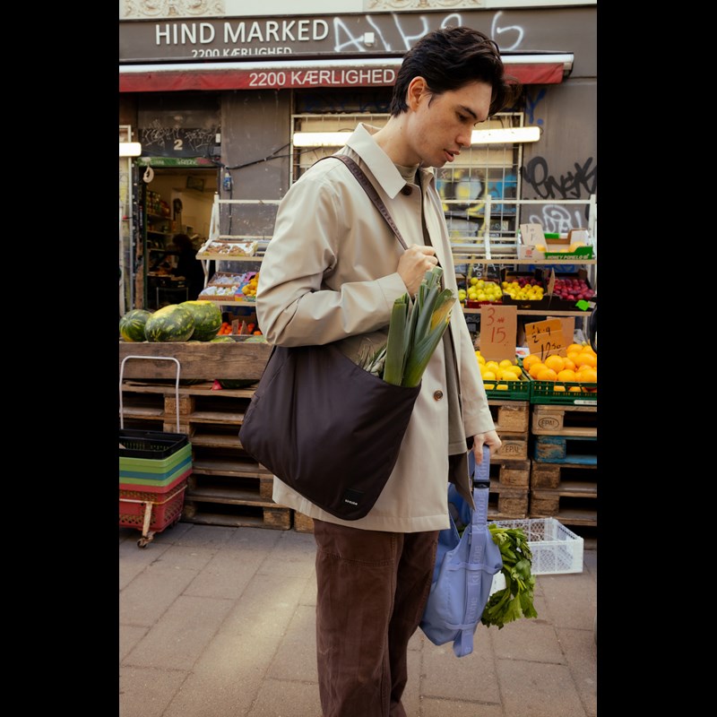 Kintobe Skuldertaske Toby Mocca Brun 16" 6