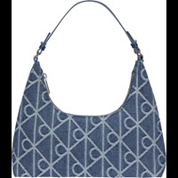 Calvin Klein Skuldertaske Emblem Denim Blå 1