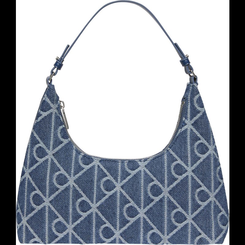 Calvin Klein Skuldertaske Emblem Denim Blå 1