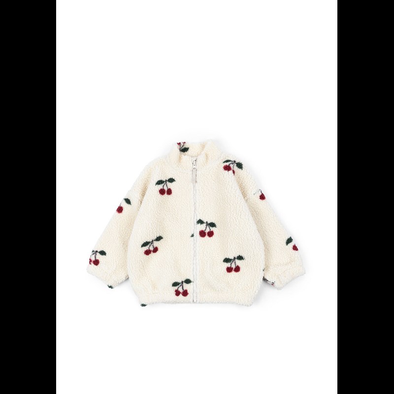 Konges Sløjd Jakke Jody Teddy Grande Cerise Multi 18 mdr. 1