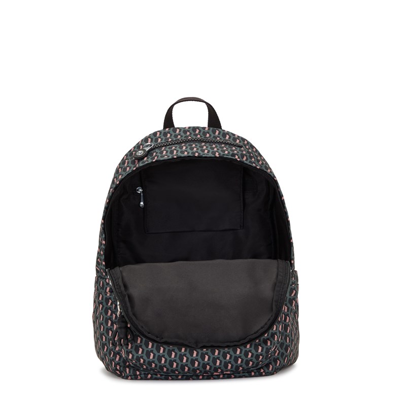 Kipling Rygsæk Delia Sort/pink 3