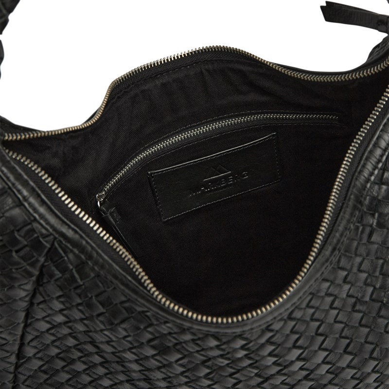 MARKBERG Skuldertaske Samarambg Weave Sort 4
