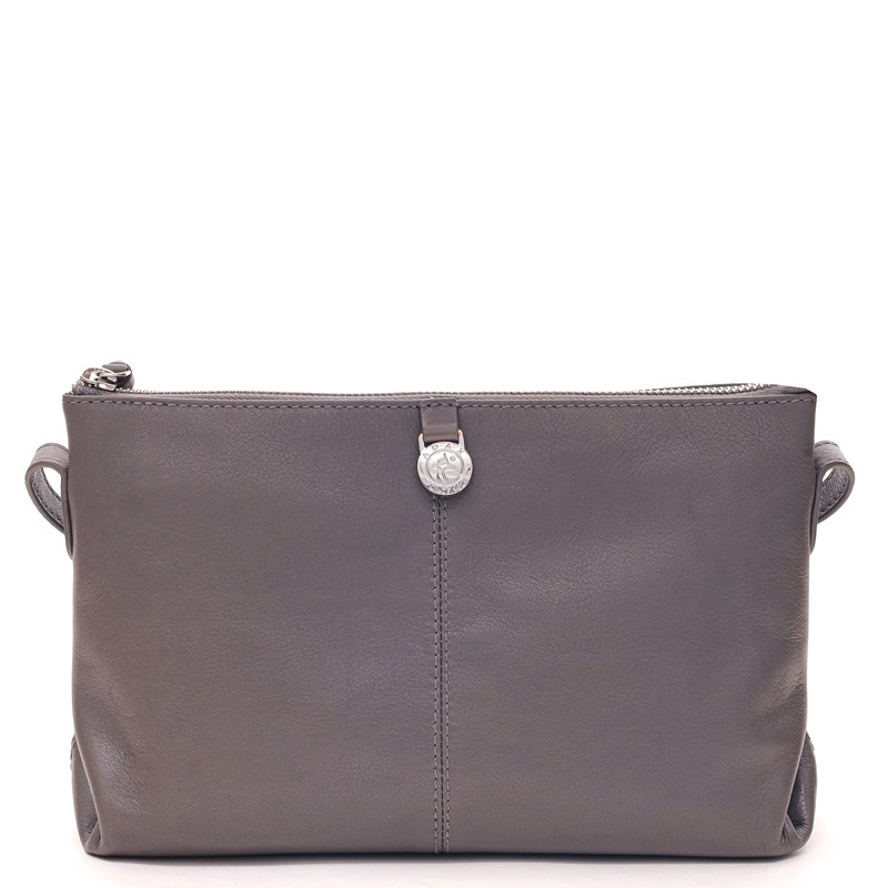 Adax Skuldertaske Manilla Vittoria Grå 4