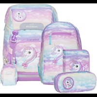 Beckmann Skolväskeset Unicorn Rosa 1