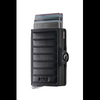 Secrid Twinwallet Emboss Lines Svart 1