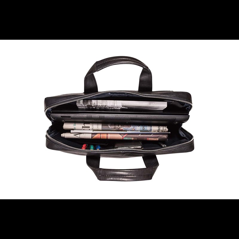 Leonhard Heyden Computertaske Amsterdam Sort 15" 3