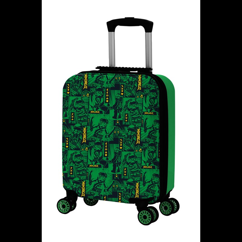 LEGO Bags Børnekuffert Play Date Green Grøn mønster 16" 2
