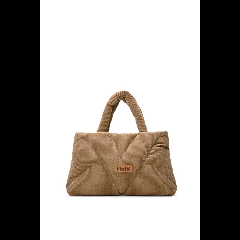 Flufié Håndtaske Flufié Pillow Cord Beige 1