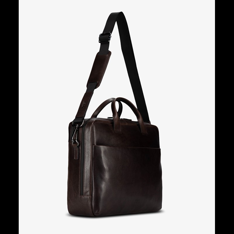 Jost LONDON Business Bag 2C Brun 15" 5