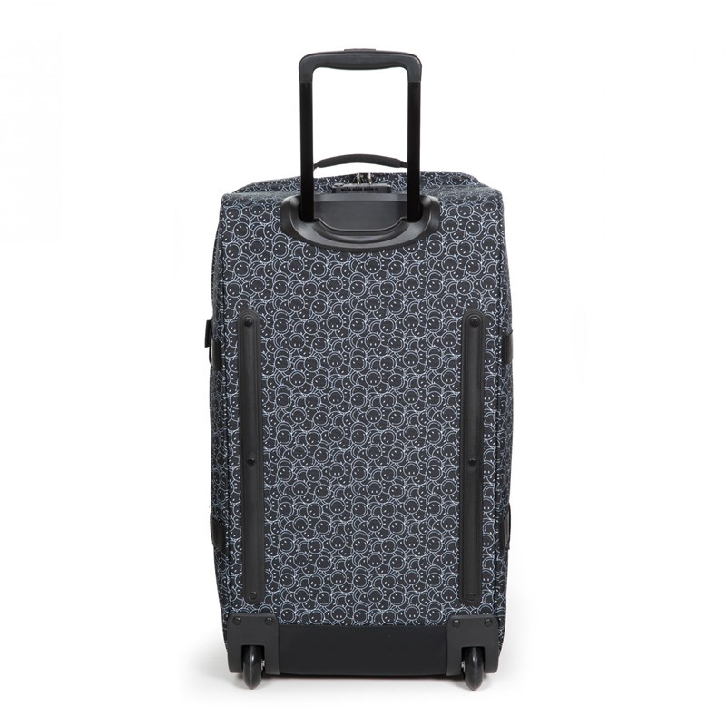 Eastpak Kuffert Tranverz Sort/hvid mønster Str M 3