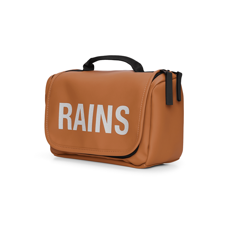 RAINS Toilettaske Texel Wash Bag Rust 3