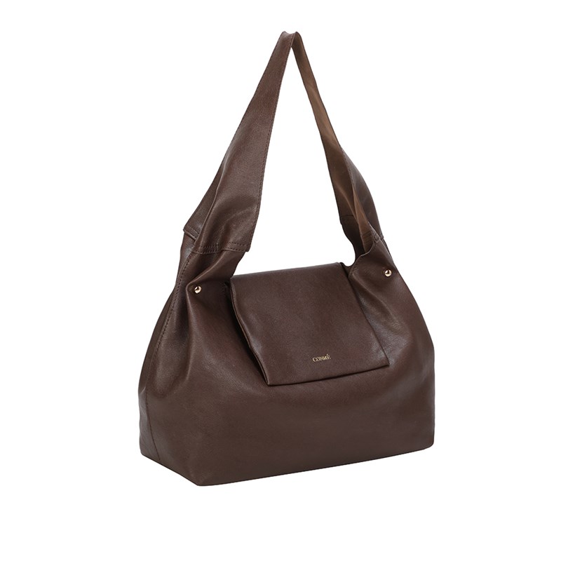 Conmé Skuldertaske Lelou Brun 3