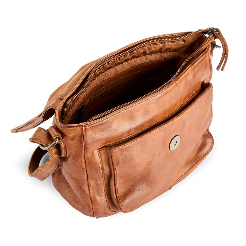 Pia Ries Crossbody Mare  Konjak 3
