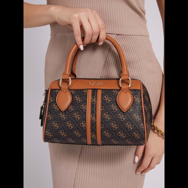 Guess Handväska Noelle Konjak/brun 2