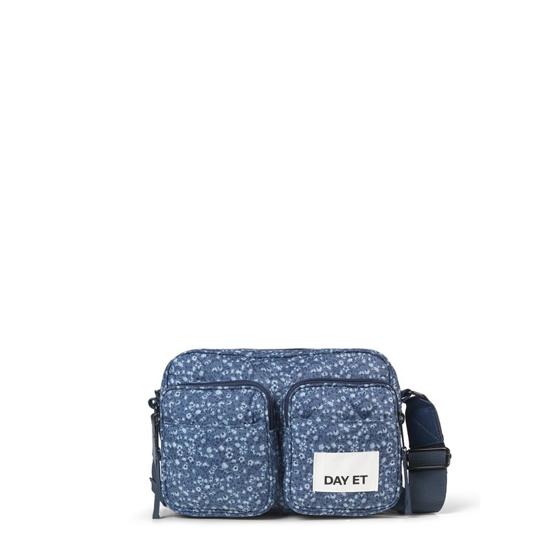 DAY ET Crossbody Day GW RE-Q Fleur SB Blå blomma 1