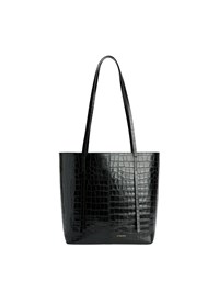 By Malene Birger Shopper Abilso Croco  Sort 1