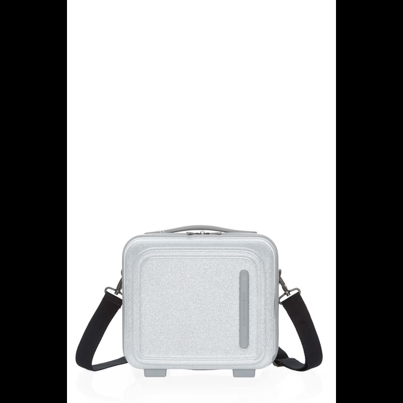 Mandarina Duck Beauty Case Logoduck Glitter Silver 1