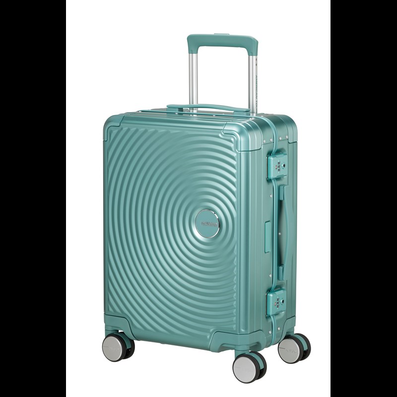 American Tourister Resväska Soundbox Alu Turkos 55 Cm 2