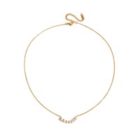 By Stær Halsband Jade  Guld