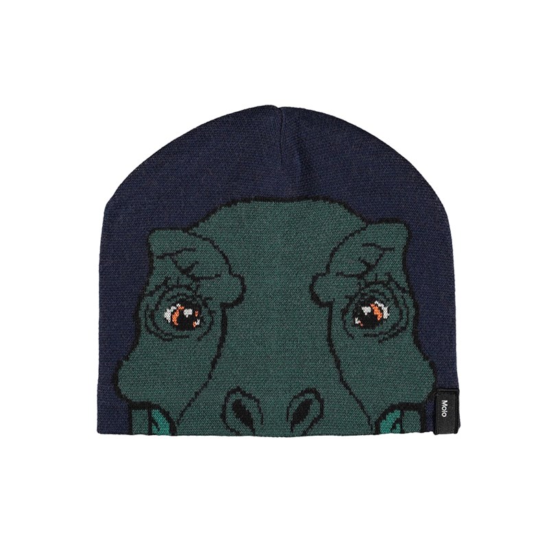 Molo Hue- og halsedisse Kleo Navy 1-4 år 3