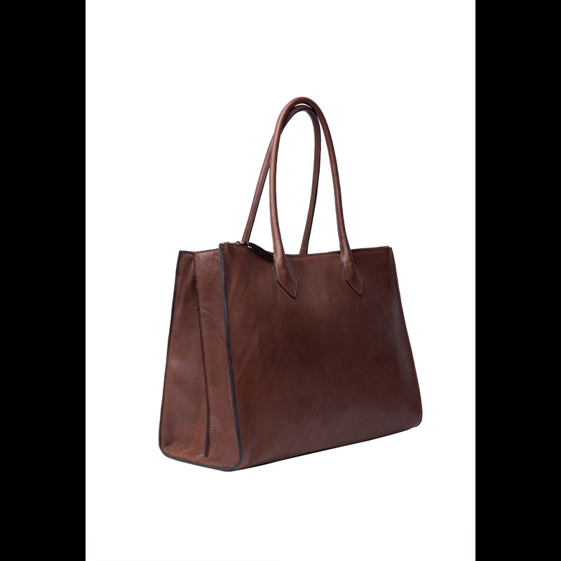 RE:DESIGNED Skuldertaske Ora Big Brun 4