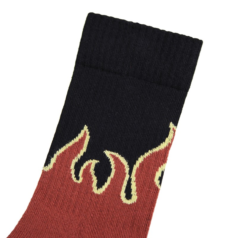 Molo Strømpe Norman 2-pak Sort/Rød 23-26 2