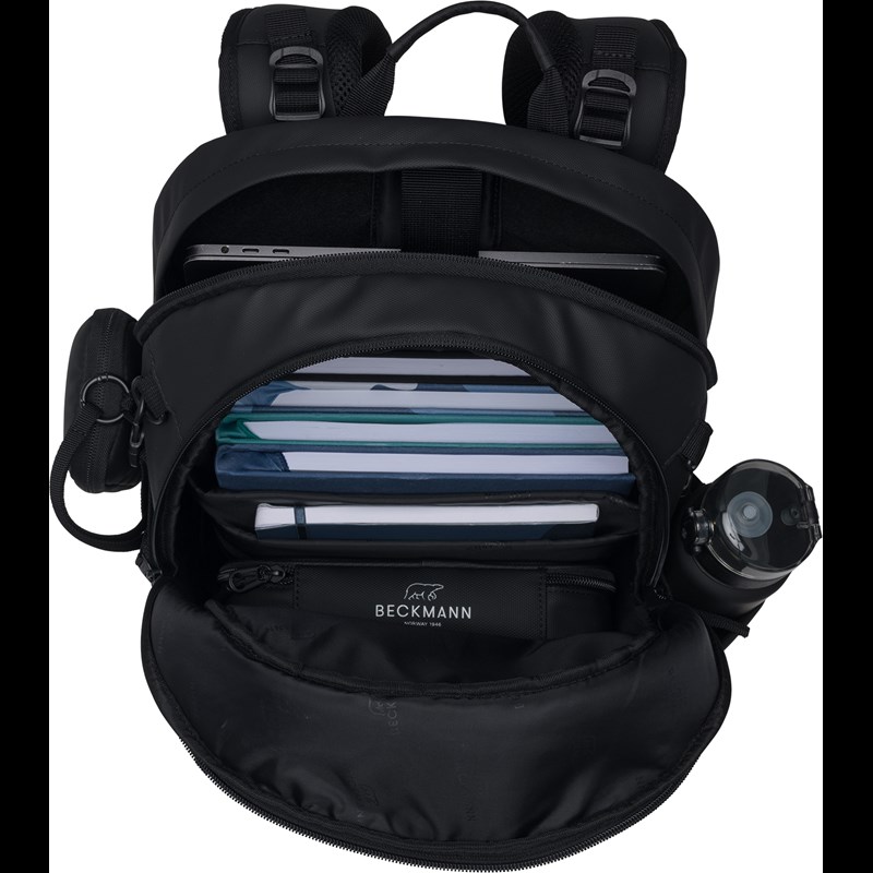 Beckmann Skolväska Sport Air Bl. Coated Svart 8