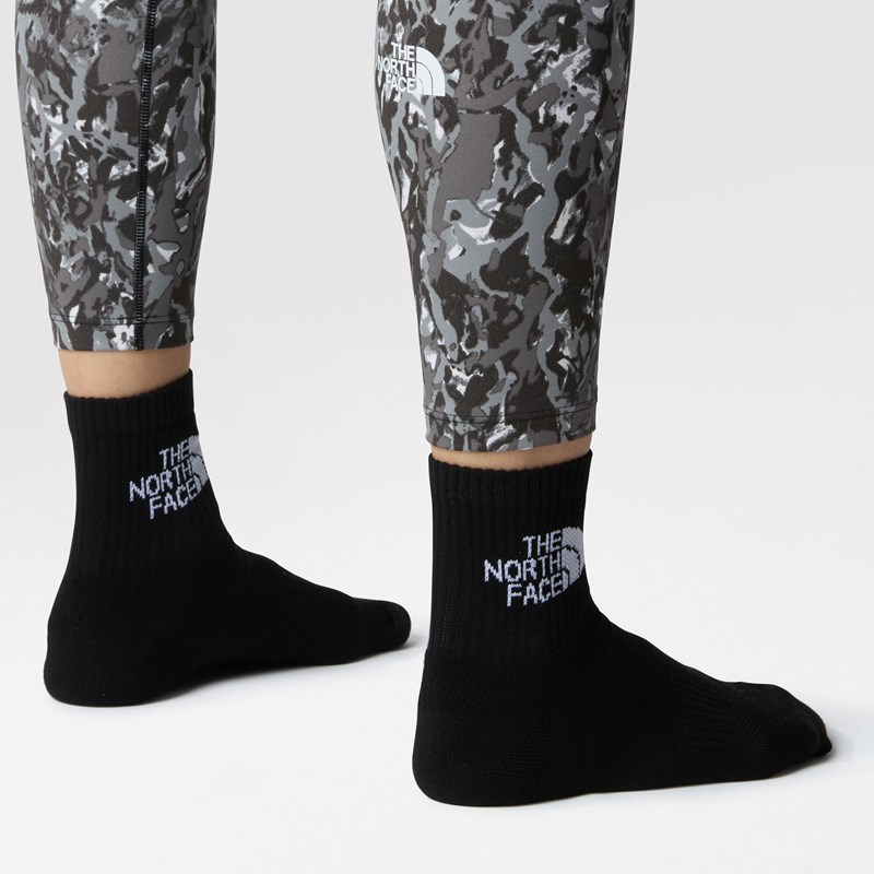 The North Face Strømpe Multi Sport QRTR 3-pak Sort 44-46 2