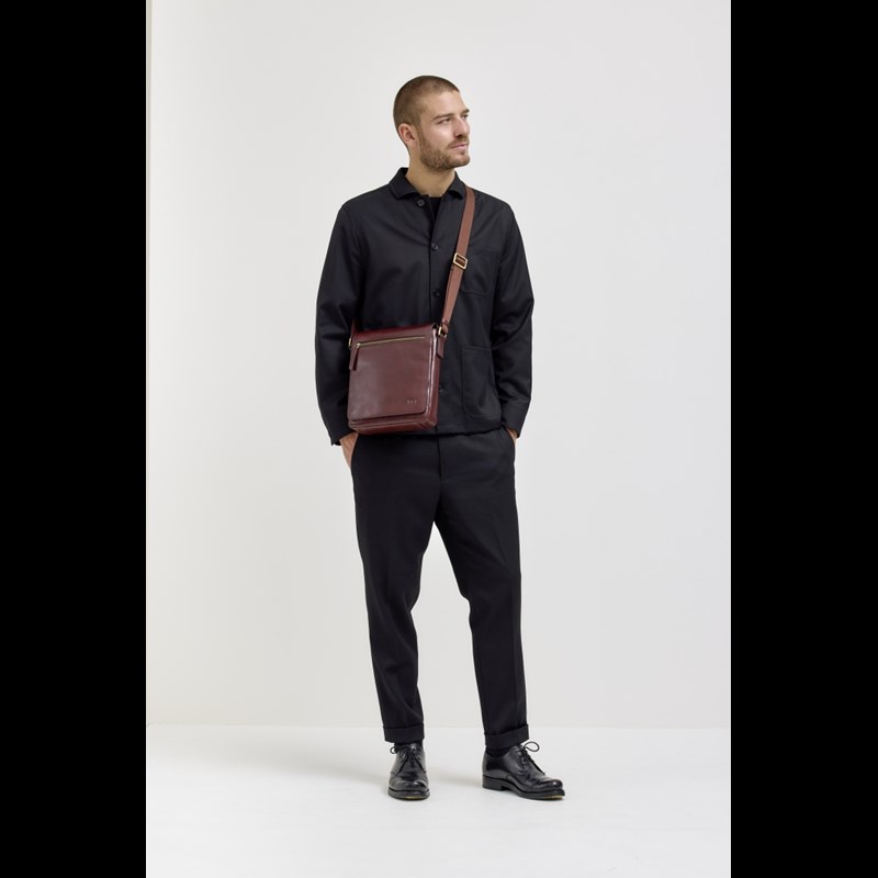 Jost Skuldertaske S Skagen Brun/rød 6