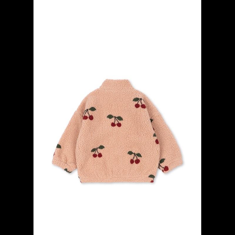 Konges Sløjd Jakke Jody Teddy Grande Cerise Rosa 12 mdr. 2