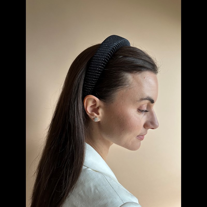 Conmé Hårbøjle Hannah Sort/Sort 2