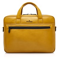 Castelijn & Beerens Datorväska Charlige Nappa X Gul 15" 1