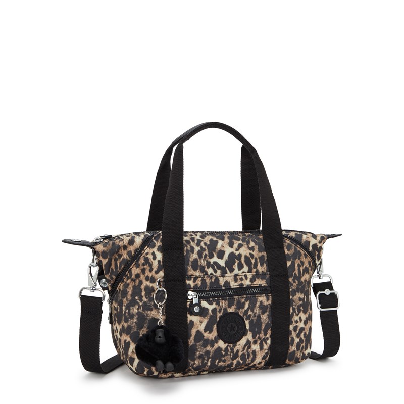 Kipling Axelremsväska Art Mini Leopard 4
