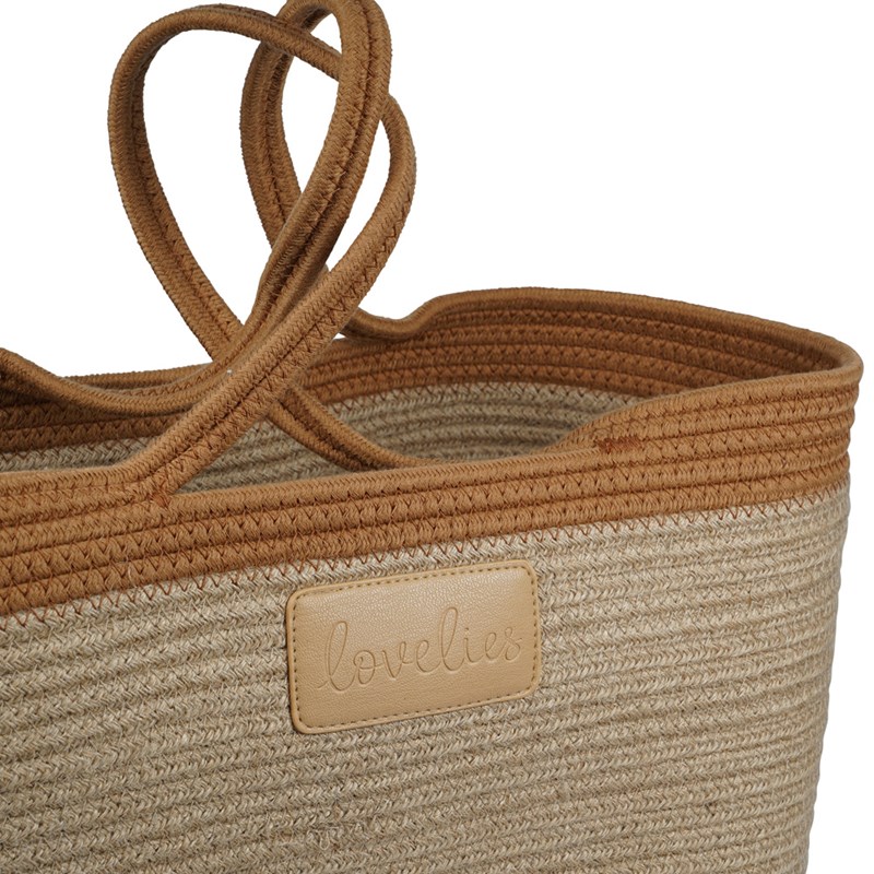 Lovelies Strandtaske Flamencos L Brun/brun 2