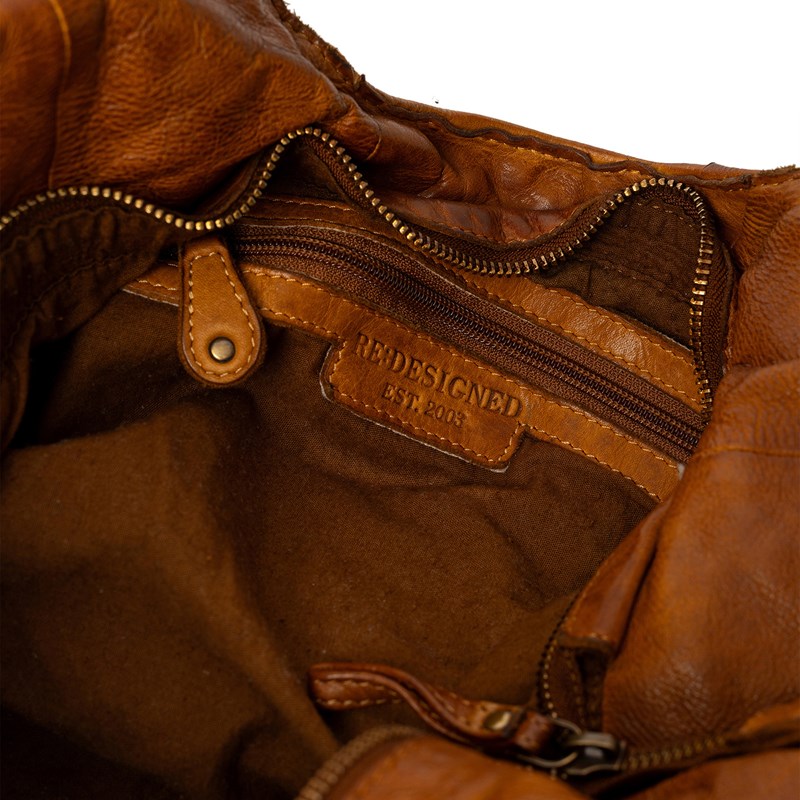 RE:DESIGNED Axelväska Margo Big Brun 6