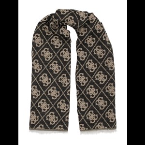 Guess Sjal Svart/Beige
