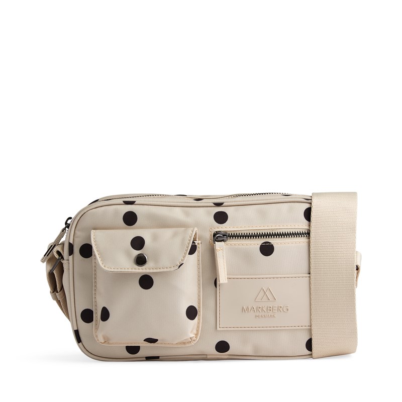 MARKBERG Crossbody Darlambg Monochrome Creme/Sort 7